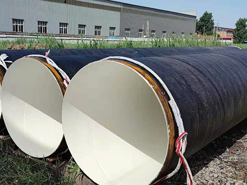 Cement mortar lined anticorrosive steel pipe